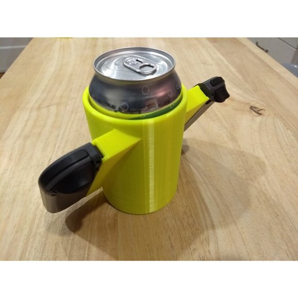 Nintendo Switch Drink Holder JoyCon Grip Can Cup Accessory White Elephant Gift - Picture 4 of 8